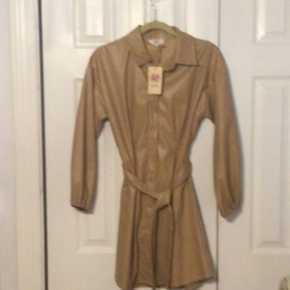 Tan dress